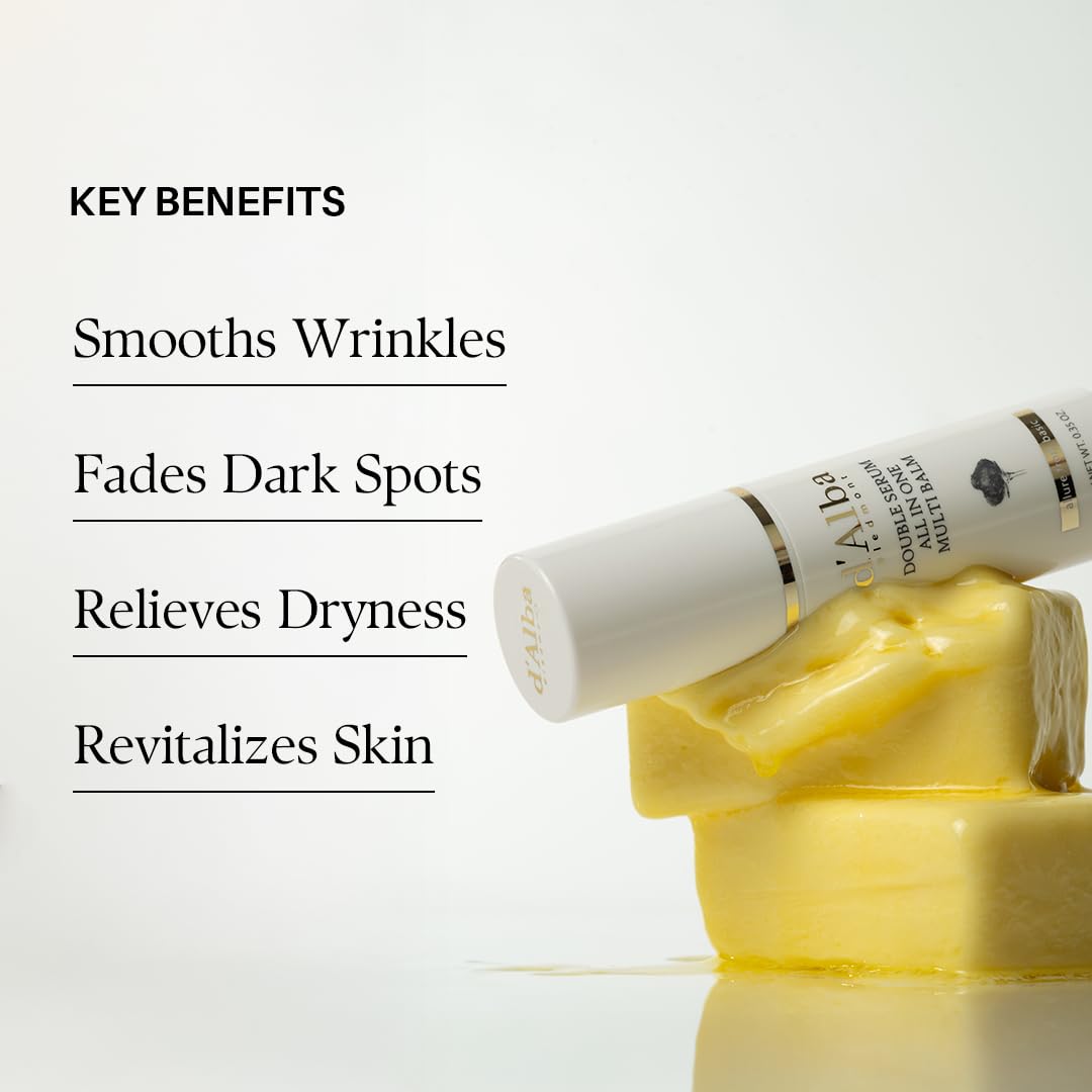 d'alba Piedmont Italian White Truffle Double Serum All-in-one Multi Balm