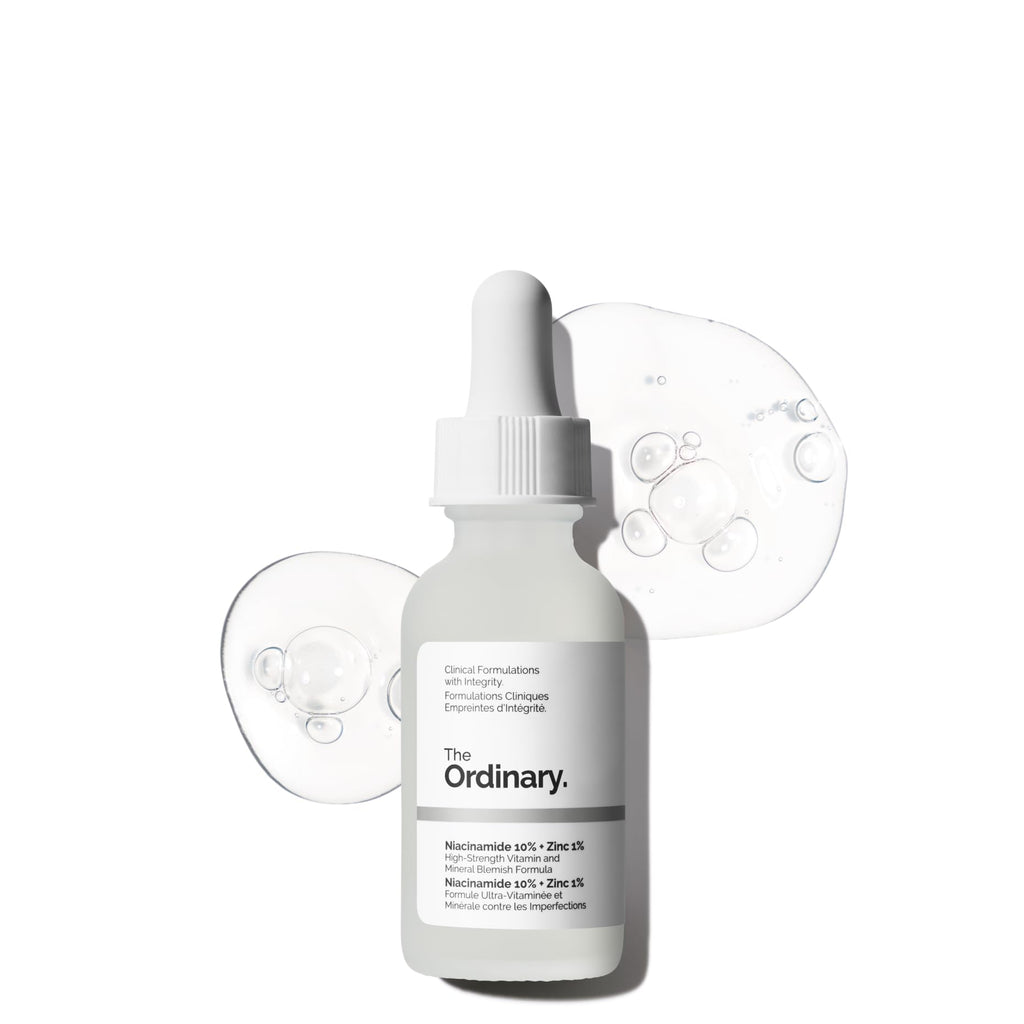 The Ordinary Niacinamide 10% + Zinc 1%, Smoothing Serum for Blemish-Prone Skin, 30 ml