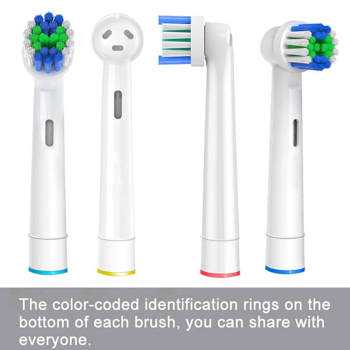 Replacement Toothbrush Heads Compatible with Oral B Braun 20 Pcs