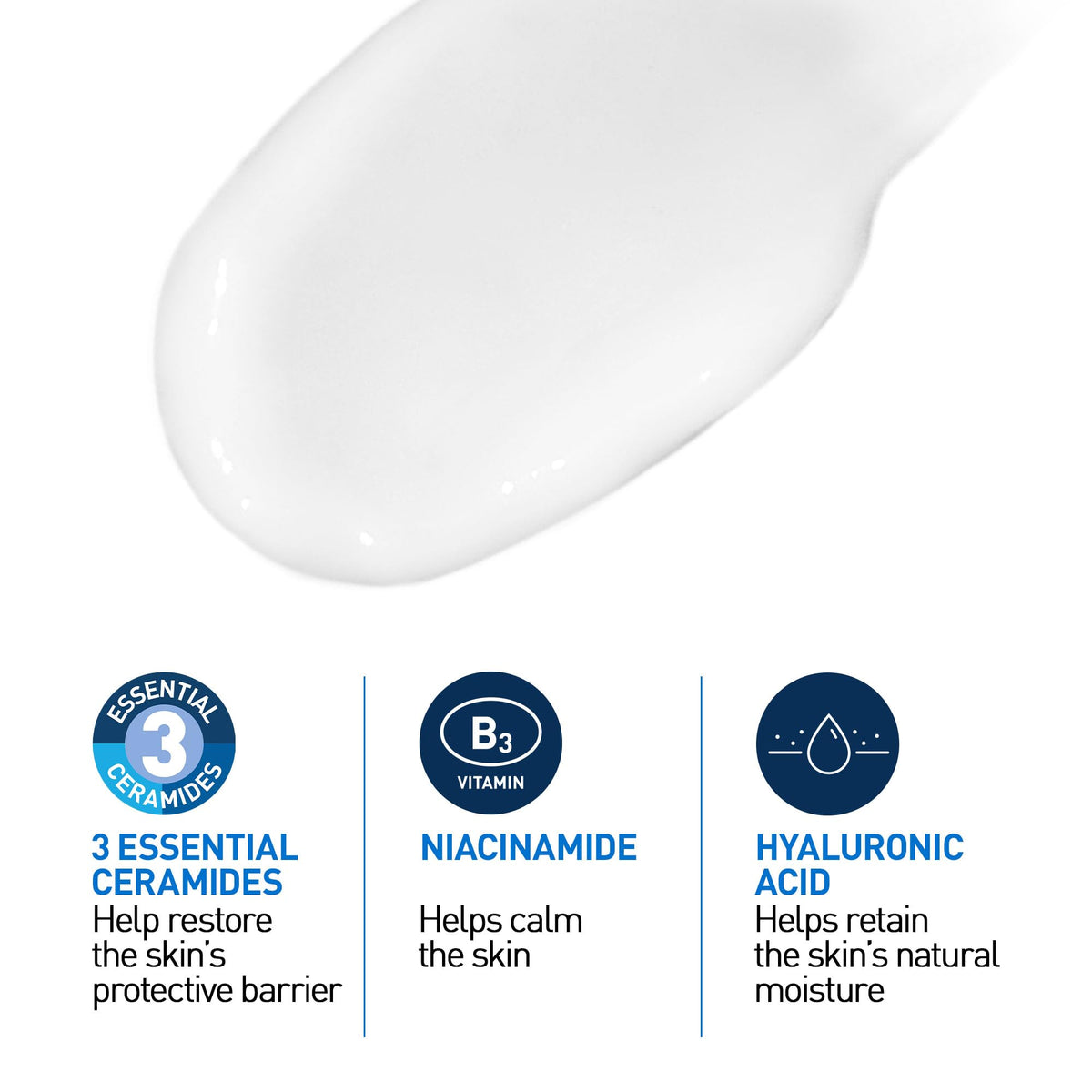 CeraVe Facial Moisturizing Lotion Pm | Ultra Lightweight, Night Face Moisturizer With Hyaluronic Acid | Fragrance Free, 89 Milliliters (1 Pack)