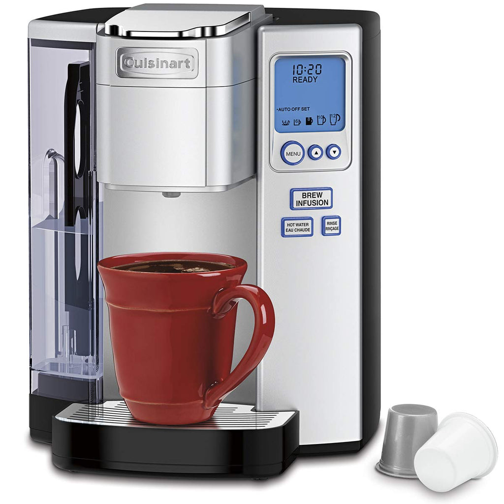 Cuisinart Coffee Maker, Single Serve & Programmable, 5 Cup Sizes