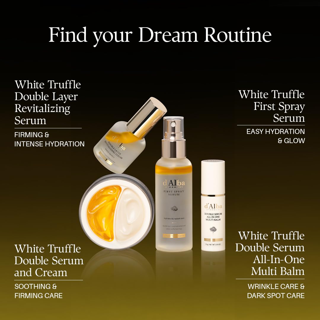 d'alba Piedmont Italian White Truffle Double Serum All-in-one Multi Balm