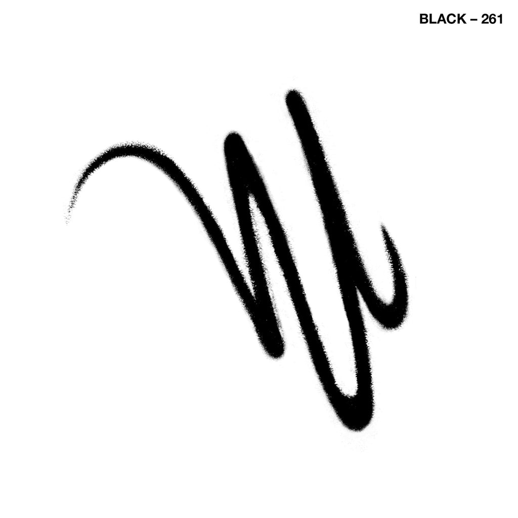 Rimmel London - Exaggerate Waterproof Eye Definer, built-in smudger & sharpener, creamy matte finish, Up to 10H, long-lasting, 100% Cruelty-Free, Black - 261 (Uncarded)