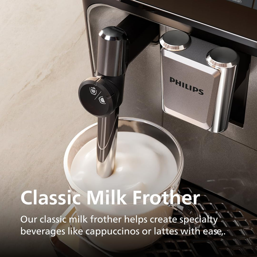 Philips 3300 Series Fully Automatic Espresso Machine with Milk Frother