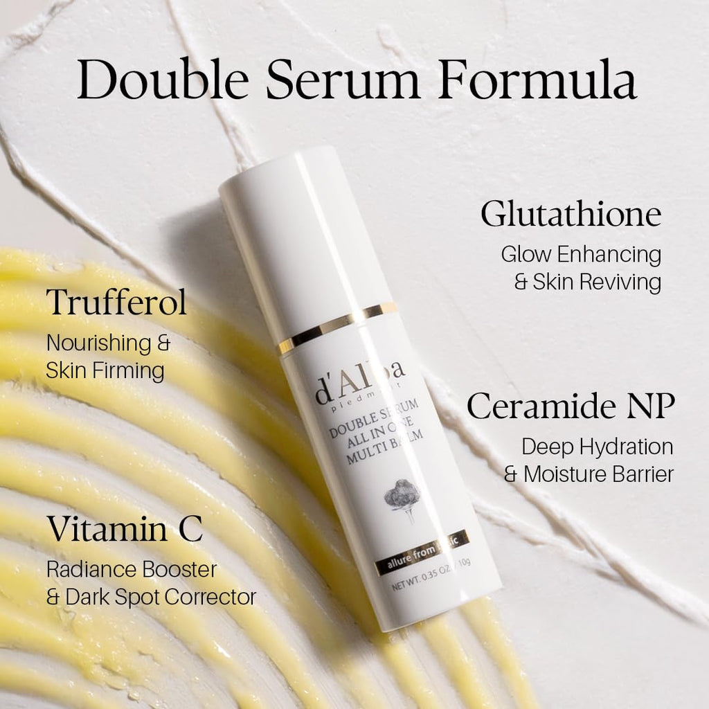 d'alba Piedmont Italian White Truffle Double Serum All-in-one Multi Balm