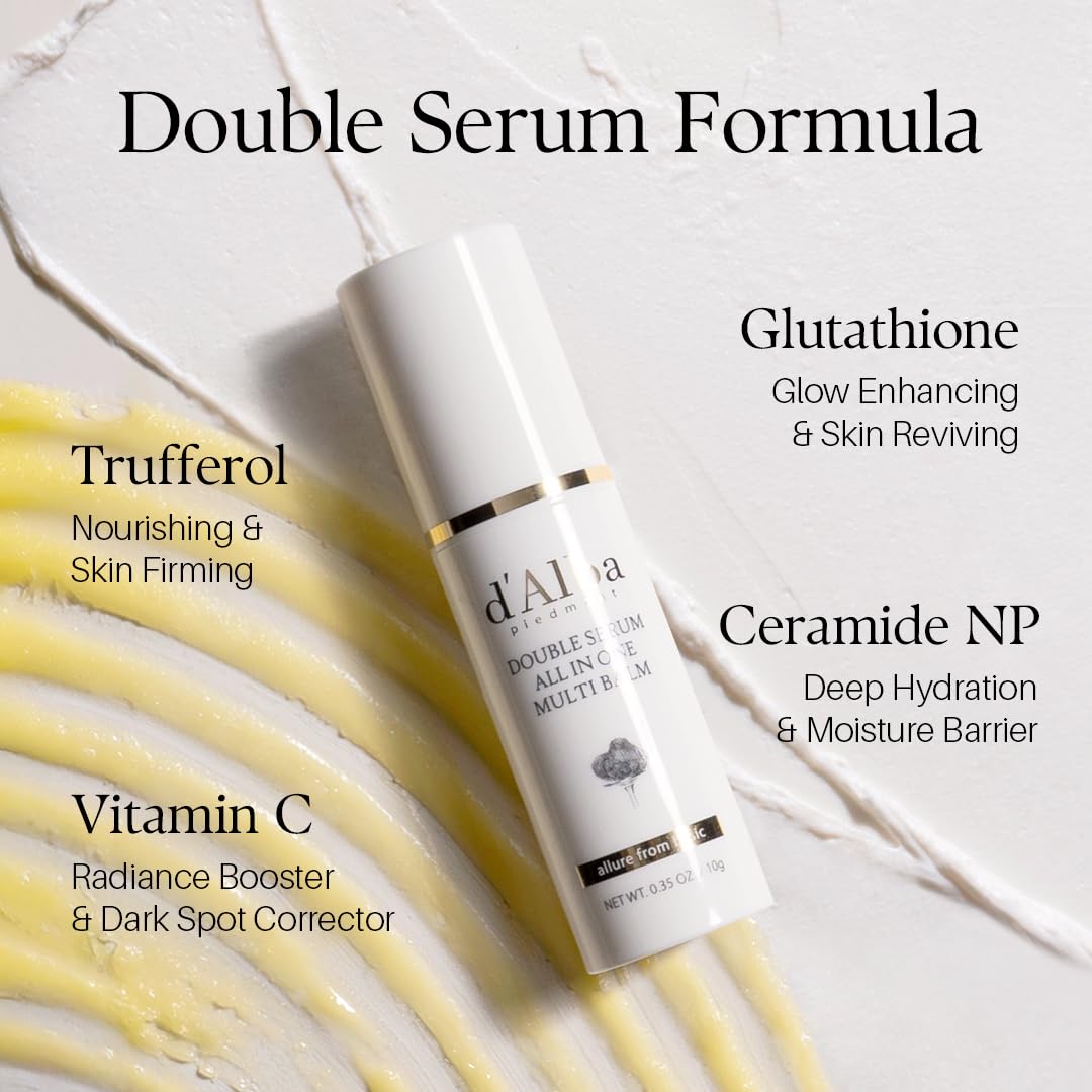 d'alba Piedmont Italian White Truffle Double Serum All-in-one Multi Balm