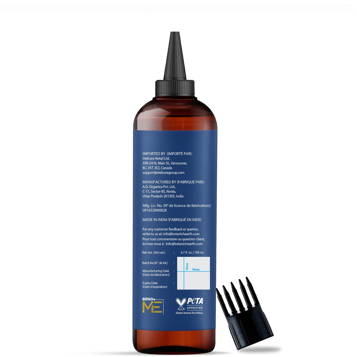 Botanic Hearth Rosemary Hair Oil for Hair & Scalp, 6.7 Fl Oz