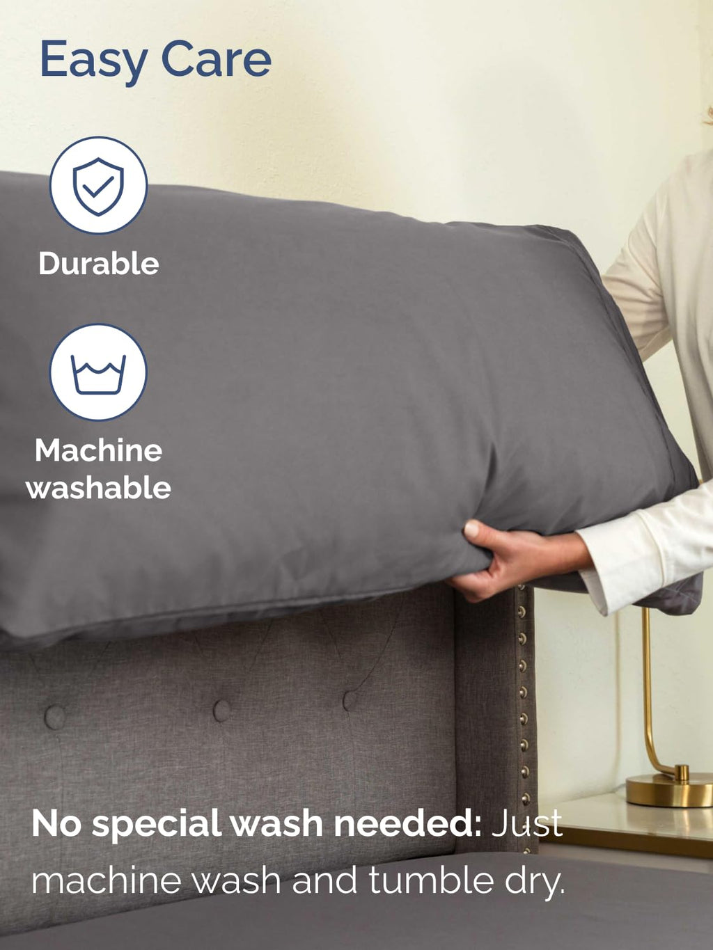 CGK Extra Deep King Sheet Set - 6pc Cooling Sheets - Grey