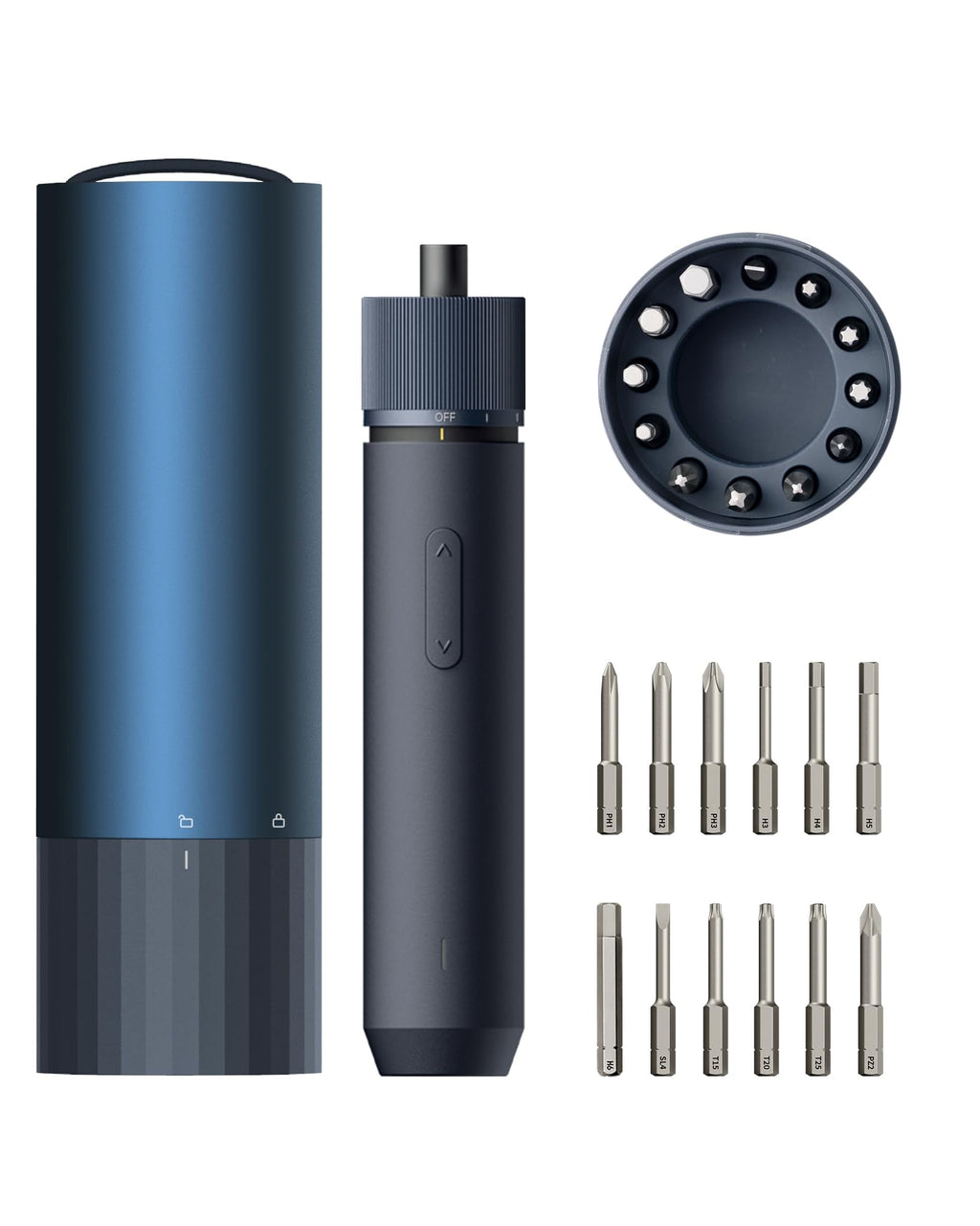 HOTO Electric Screwdriver Set, 3.6V Cordless Screwdriver Set