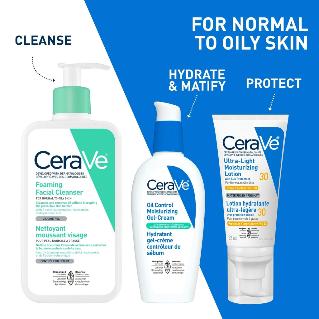 CeraVe Foaming Face Wash with Niacinamide & Hyaluronic Acid, 562mL