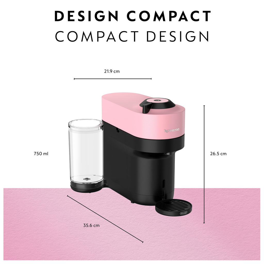 Nespresso Vertuo Pop+ Pod Coffee & Espresso Machine Pink