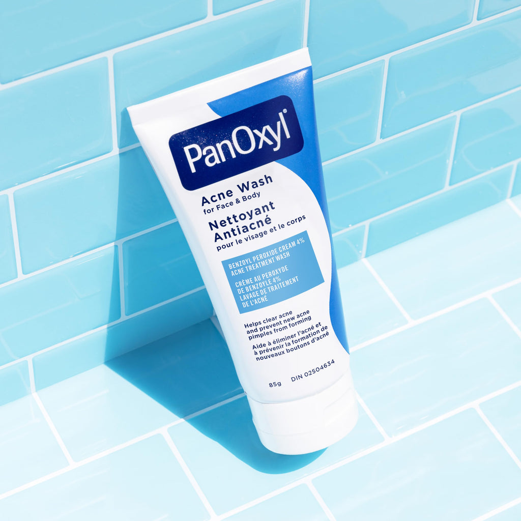 PanOxyl Acne Wash, 4% Benzoyl Peroxide, For Face & Body, 85g