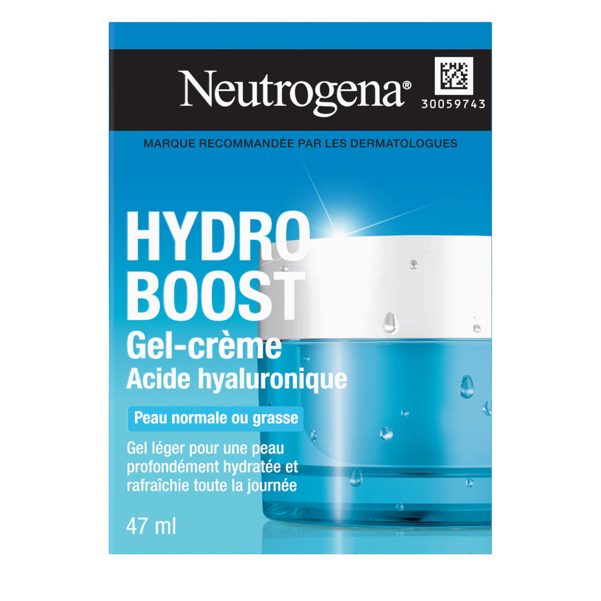 Neutrogena Hydro Boost Gel Cream Face Moisturizer, 47mL