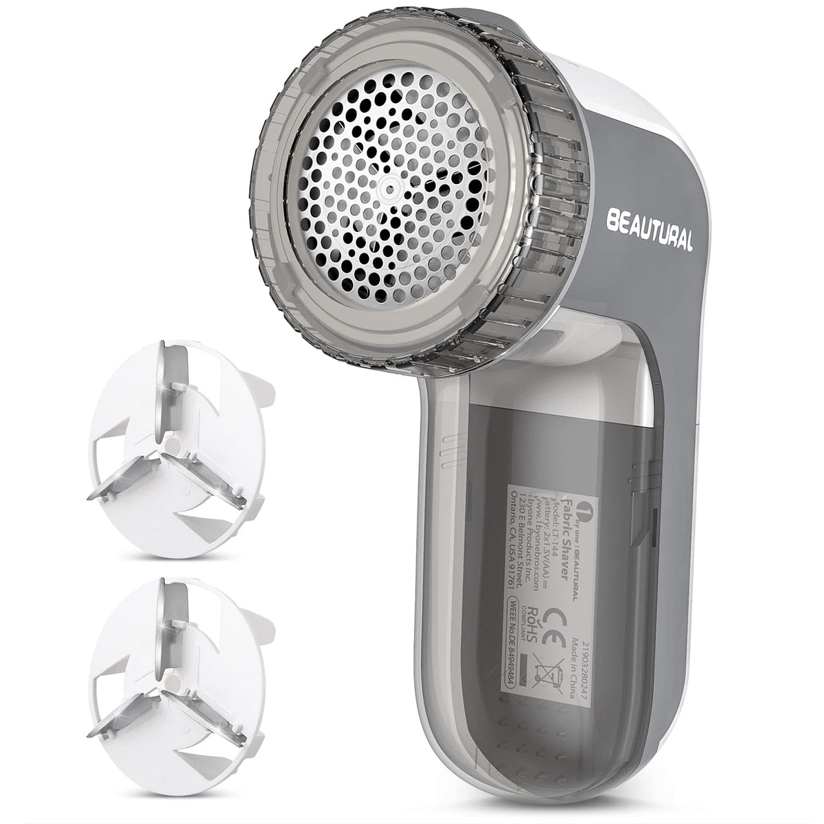 BEAUTURAL Fabric Shaver and Lint Remover, Portable Sweater Defuzzer