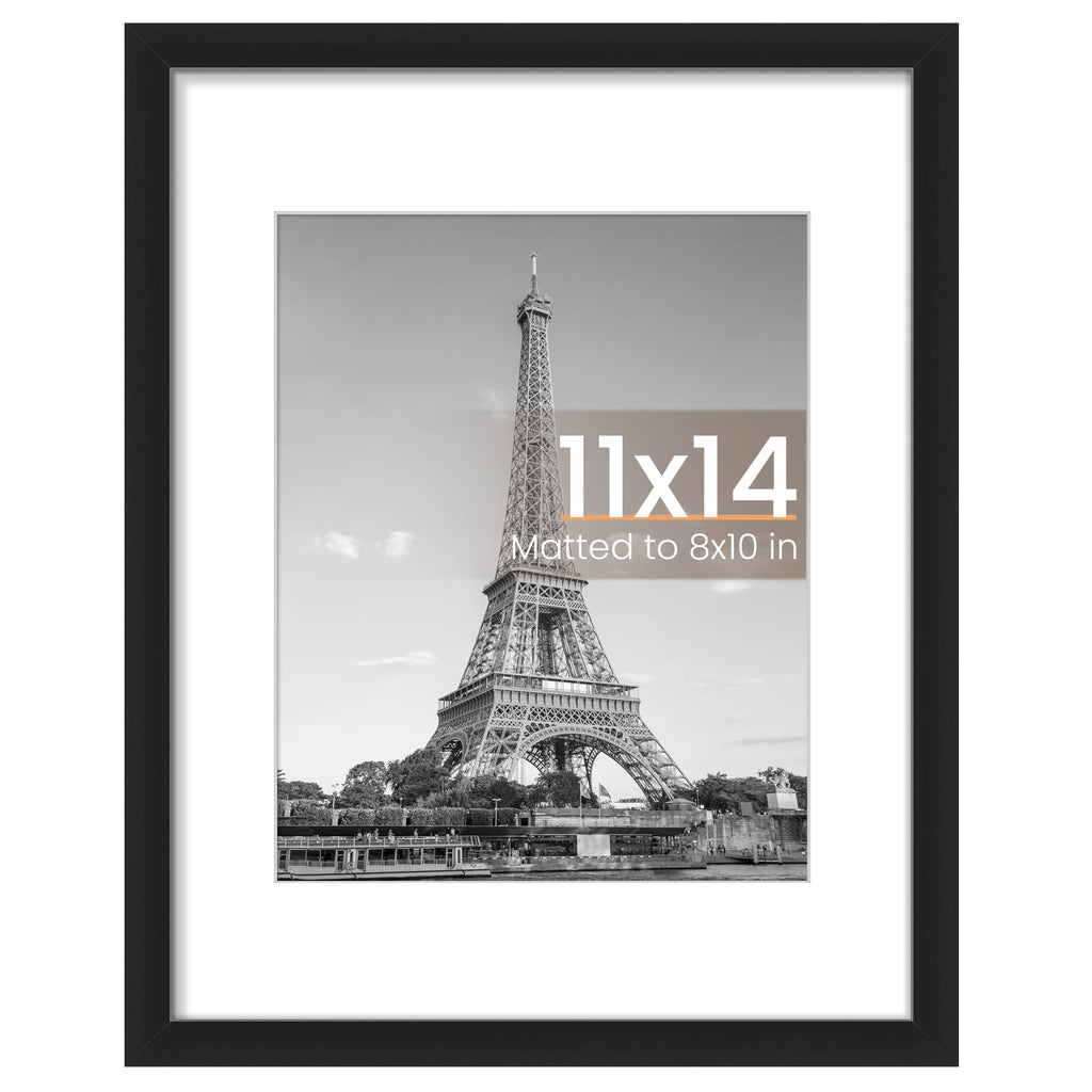upsimples 11x14 Picture Frame,Black,1 Pack