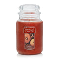 Yankee Candle Scented Candle, Spiced Pumpkin, Original Large Jar Candle, 110-150 Hours of Burn Time, 22 oz.
