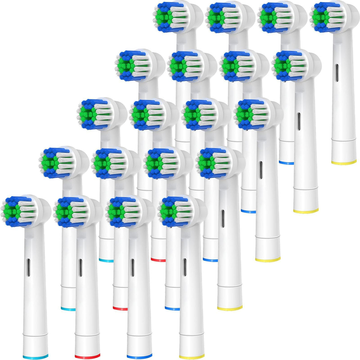 Replacement Toothbrush Heads Compatible with Oral B Braun 20 Pcs