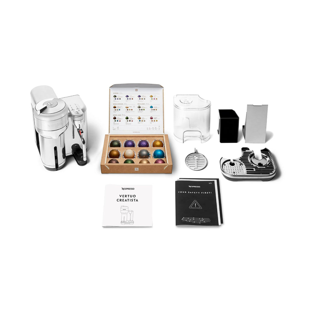 Nespresso Vertuo Creatista Pod Coffee & Espresso Machine Stainless Steel