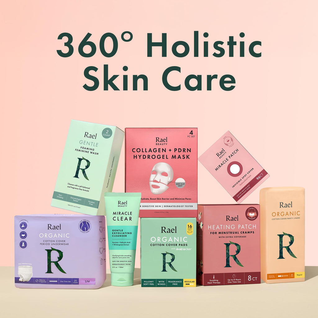 Rael Miracle Invisible Spot Cover Hydrocolloid Acne Pimple Patches (96 Ct)