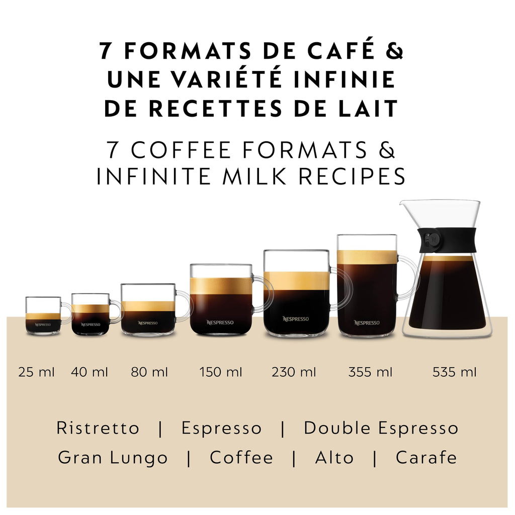 Nespresso Vertuo Creatista Pod Coffee & Espresso Machine Stainless Steel