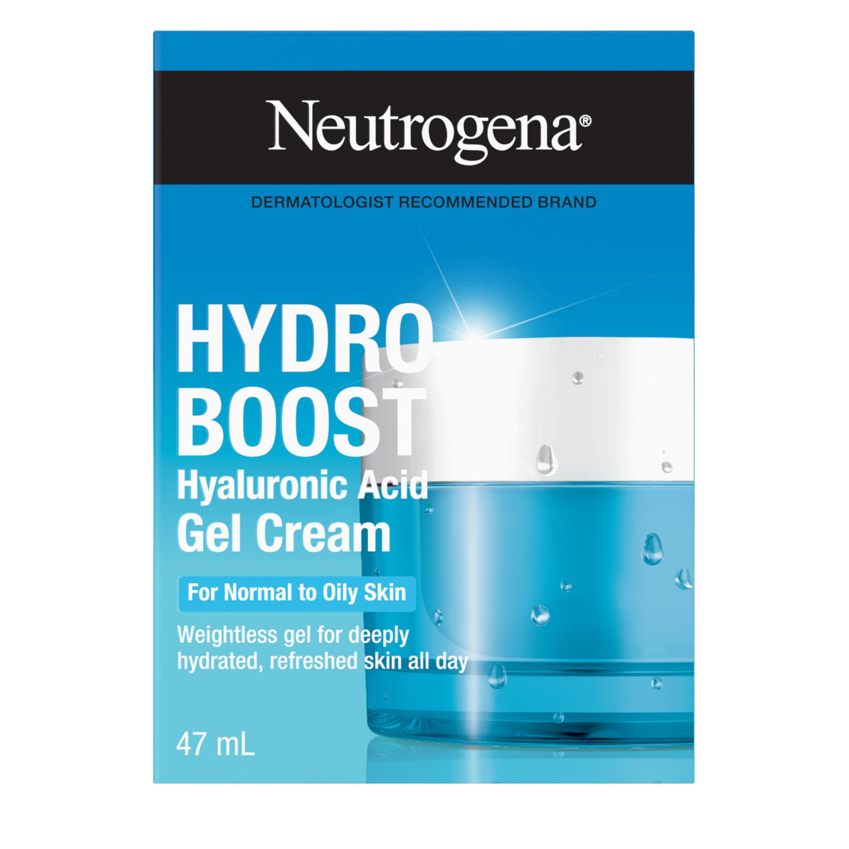 Neutrogena Hydro Boost Gel Cream Face Moisturizer, 47mL