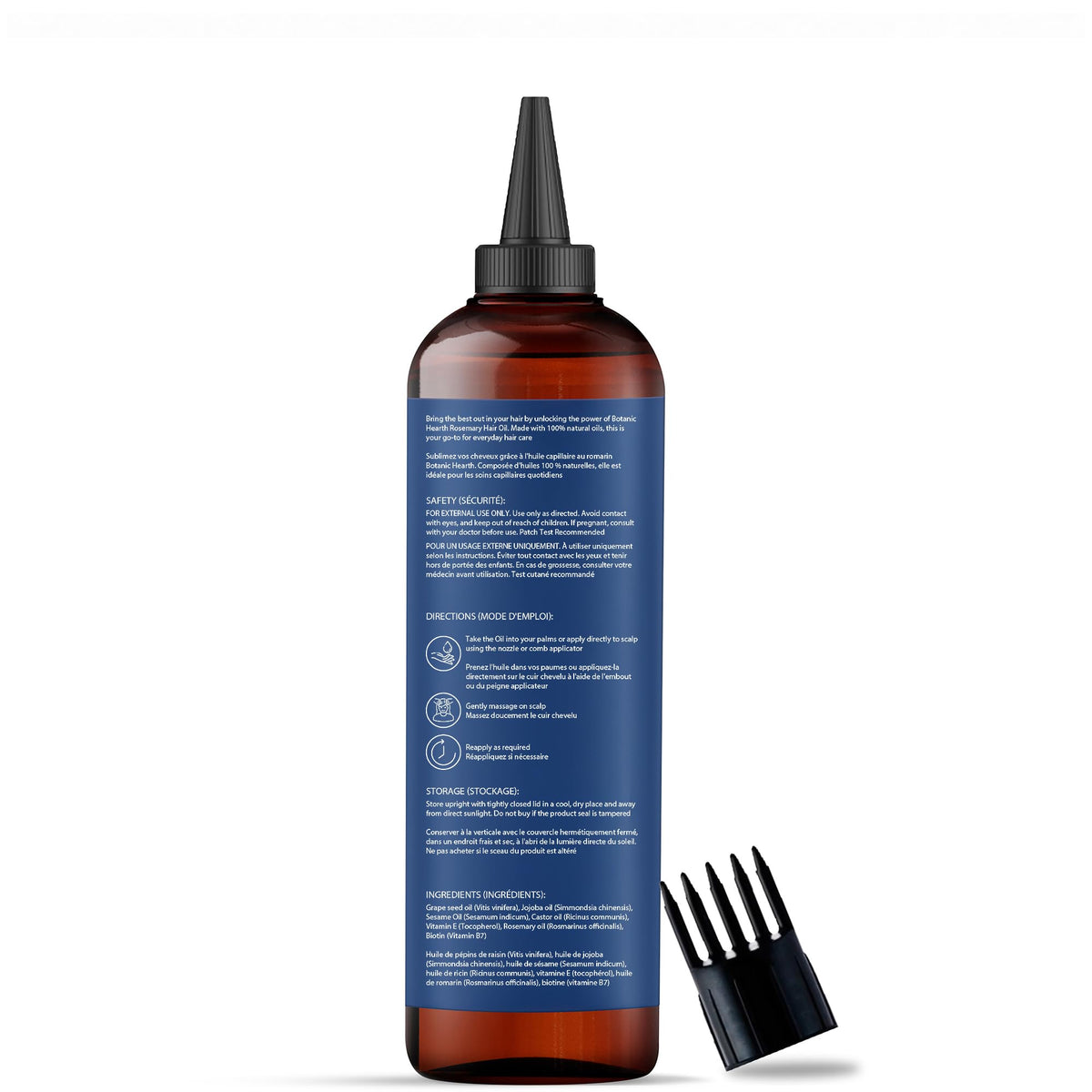 Botanic Hearth Rosemary Hair Oil for Hair & Scalp, 6.7 Fl Oz