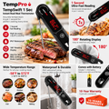 TempPro TempSwift Digital Meat Thermometer – 1-Second Instant Read, Waterproof, Rotating Display
