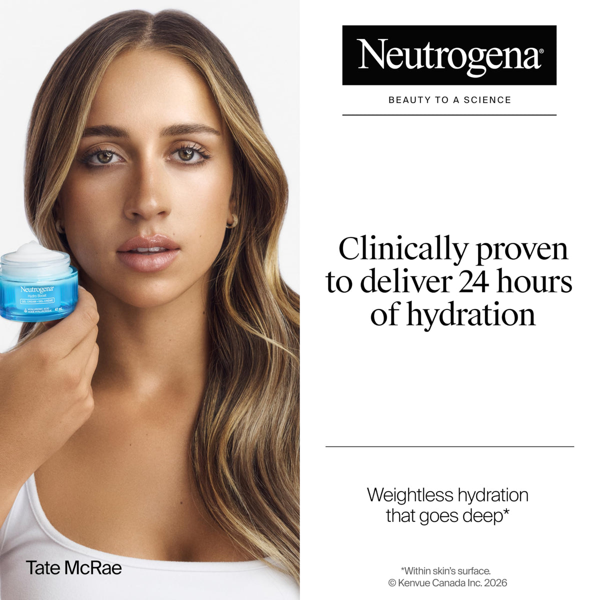 Neutrogena Hydro Boost Gel Cream Face Moisturizer, 47mL