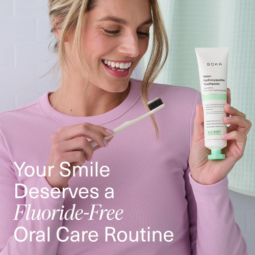 Boka Toothpaste - Fluoride Free, Nano Hydroxyapatite Toothpaste