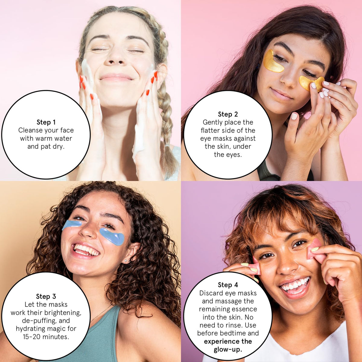 grace & stella Award Winning Under Eye Patches (12 pairs) Eye Masks for Puffy Eyes & Dark Circles - Birthday Gifts for Women, Bachelorette Party Favors, Bridesmaid, Self Care, Relaxation Gifts for Teen
