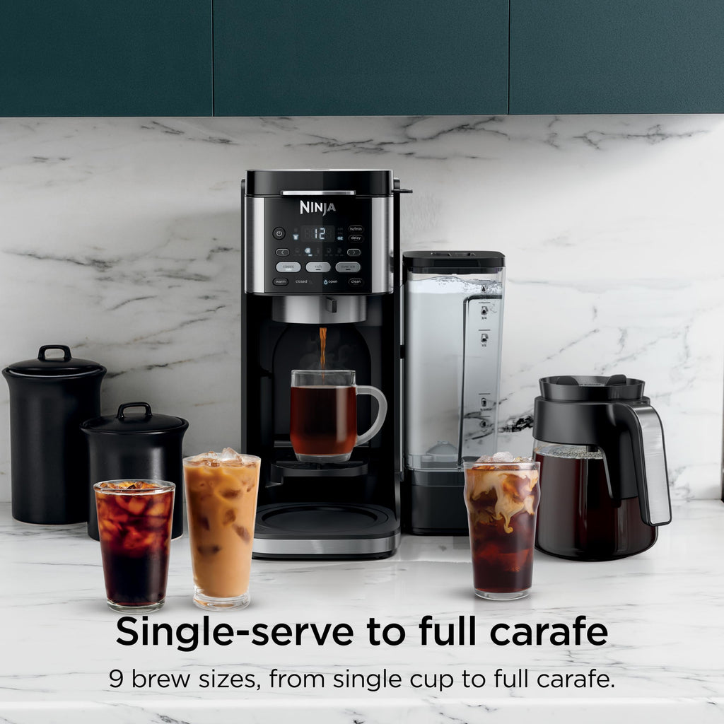 Ninja Drip Coffee Maker | DualBrew Pro Hot & Iced | Black, CFP101C