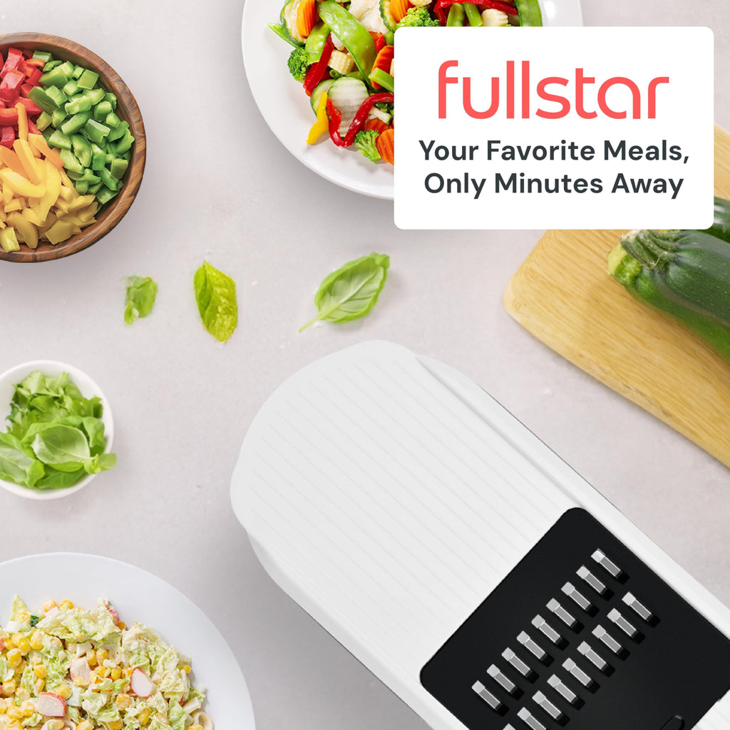 Fullstar Pro Core - Vegetable Chopper & Mandoline Slicer - 6 Blades