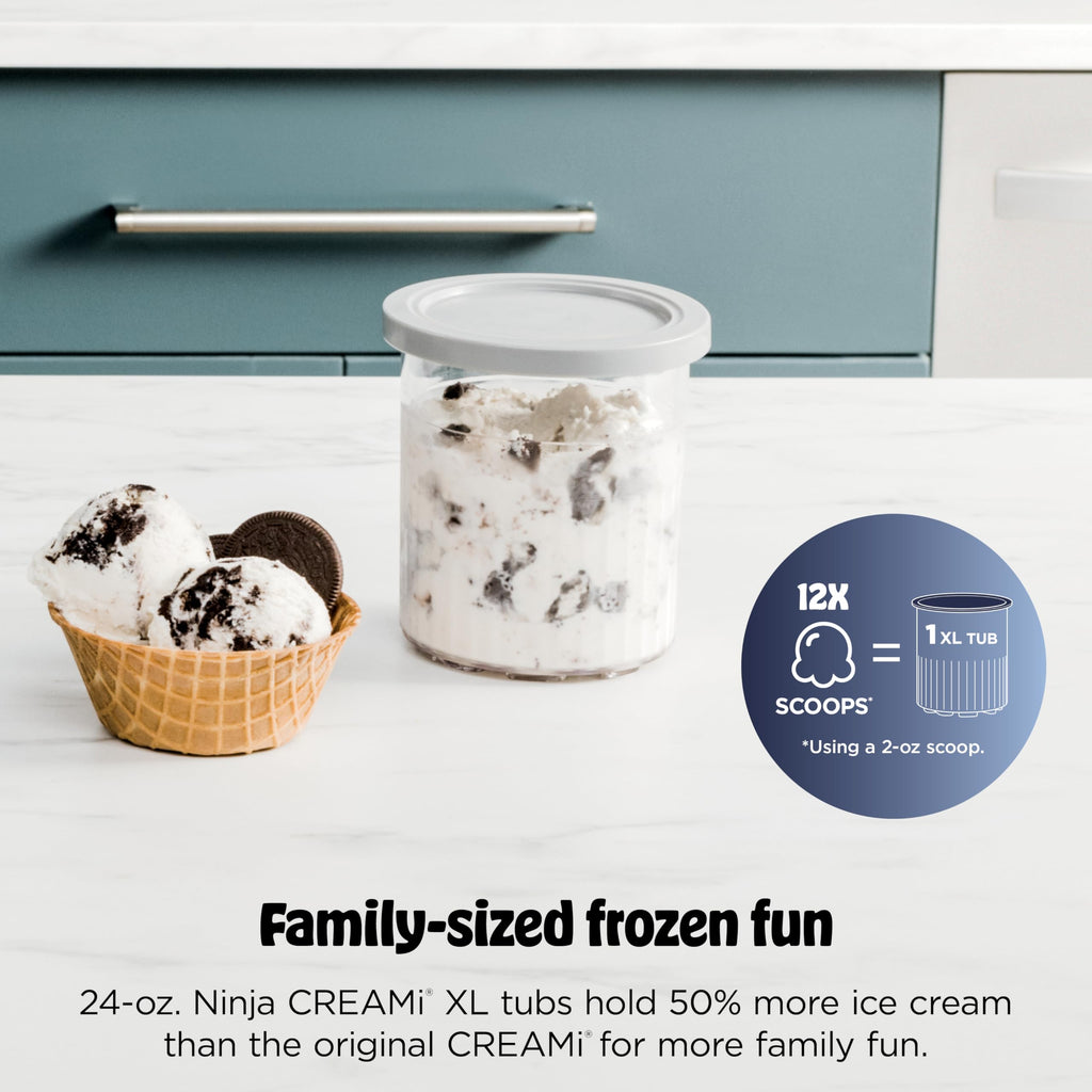 Ninja CREAMi XL Deluxe 11-in-1 Ice Cream & Frozen Treat Maker, NC501C