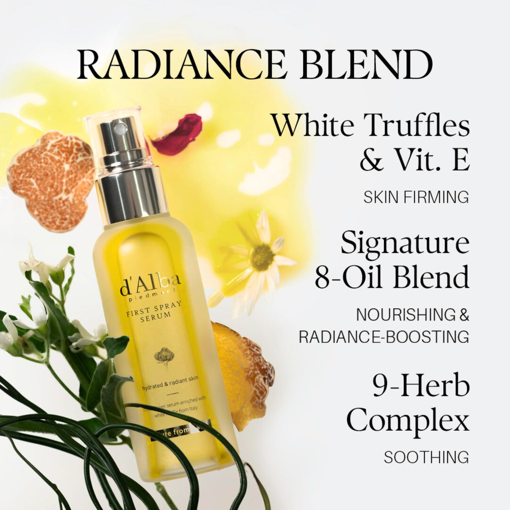 d'alba Piedmont Italian White Truffle First Spray Serum (180ml)