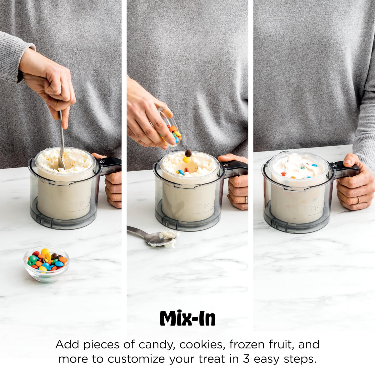 Ninja CREAMi XL Deluxe 11-in-1 Ice Cream & Frozen Treat Maker, NC501C